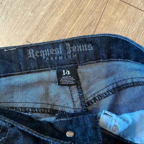 NEW women’s gorgeous boutique request jeans jeans size 14 - Picture 6 of 7